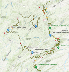 BACKCOUNTRY DISCOVERY ROUTES | Visit PA Great Outdoors